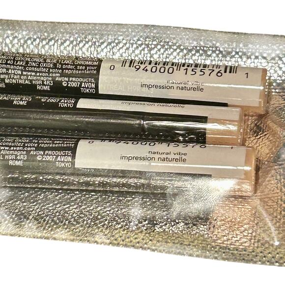 ~ New/Sealed~ Avon Big Color Eye Pencil, Natural Vibe, Lot Of 3 - Discontinued - Picture 3 of 6